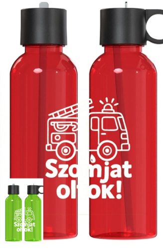 Szomjat oltok Kulacs tűzoltóautó mintával 