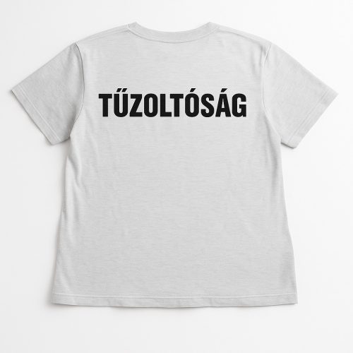Póló készítés TŰZOLTÓSÁG felirattal