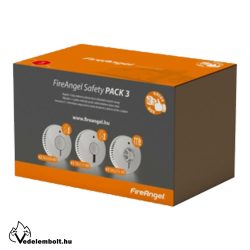 Fireangel Safety pack 3 - gazdaságos füst és hőérzékelő vészjelző csomag